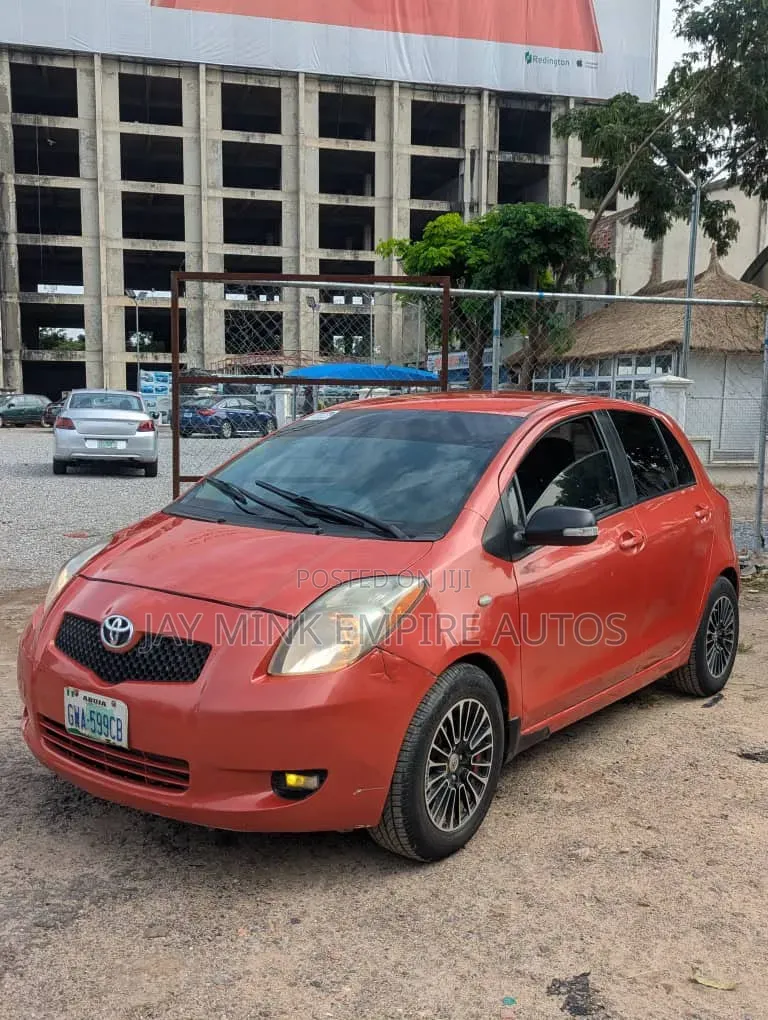 Toyota Yaris 2008 Orange