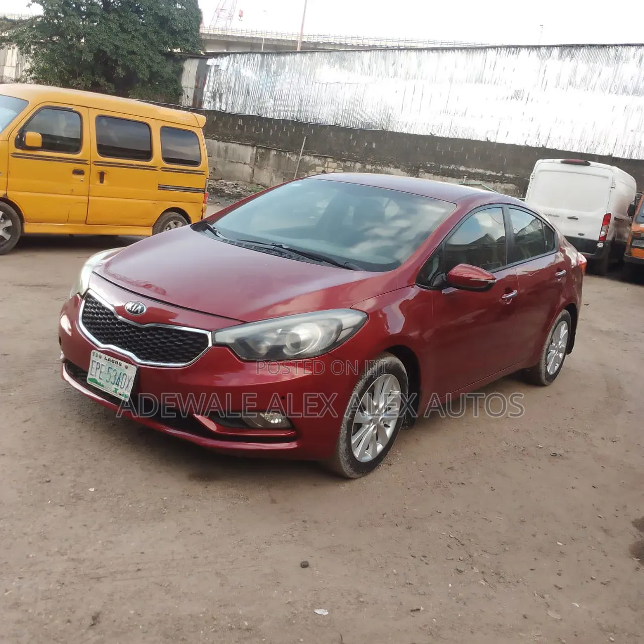 Kia Cerato 2015 Burgundy