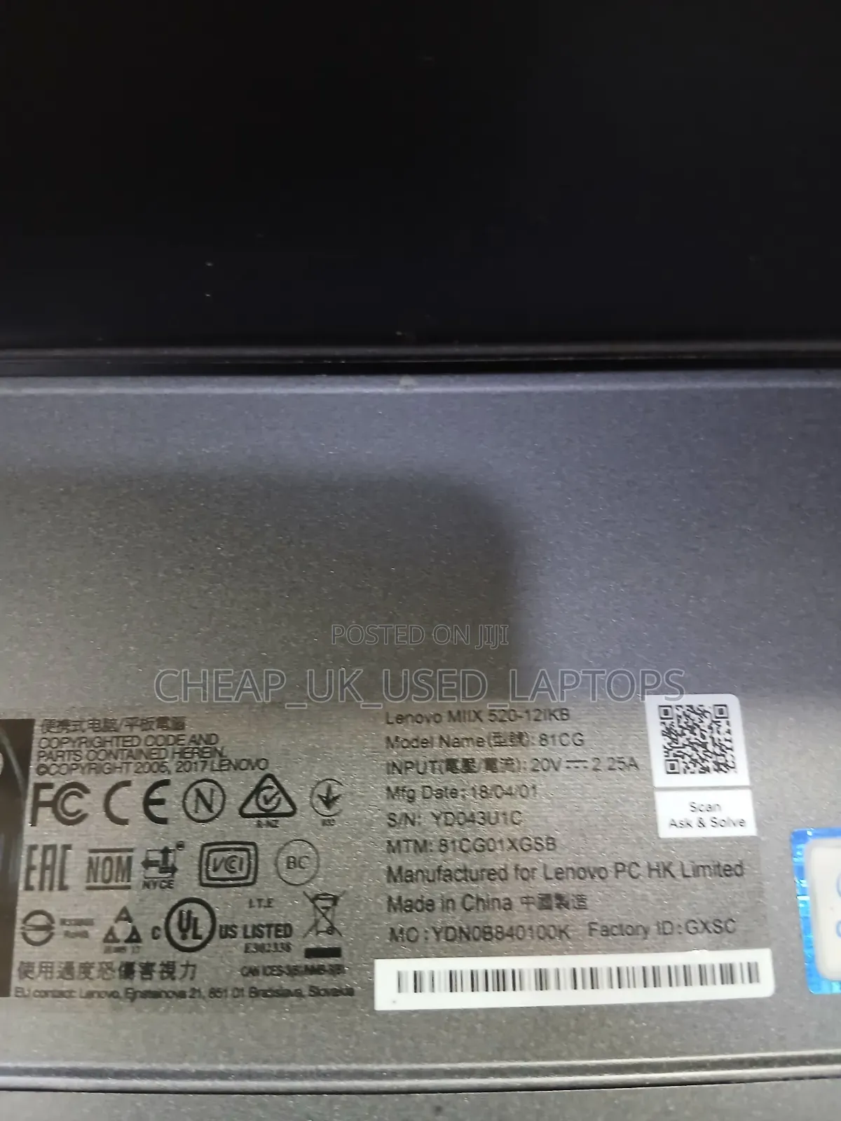 Laptop Lenovo Miix 2 8GB Intel Core i5 SSD 256GB