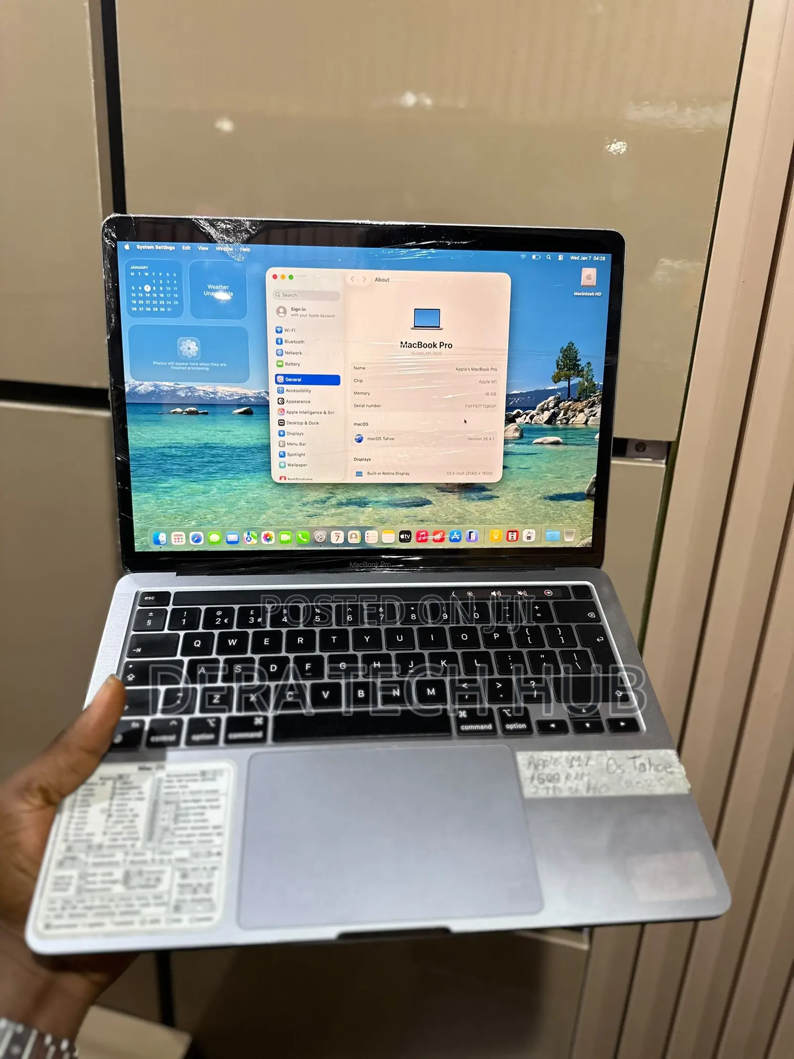 Laptop Apple MacBook Pro 2020 M1 16GB Apple M1 SSD 2T