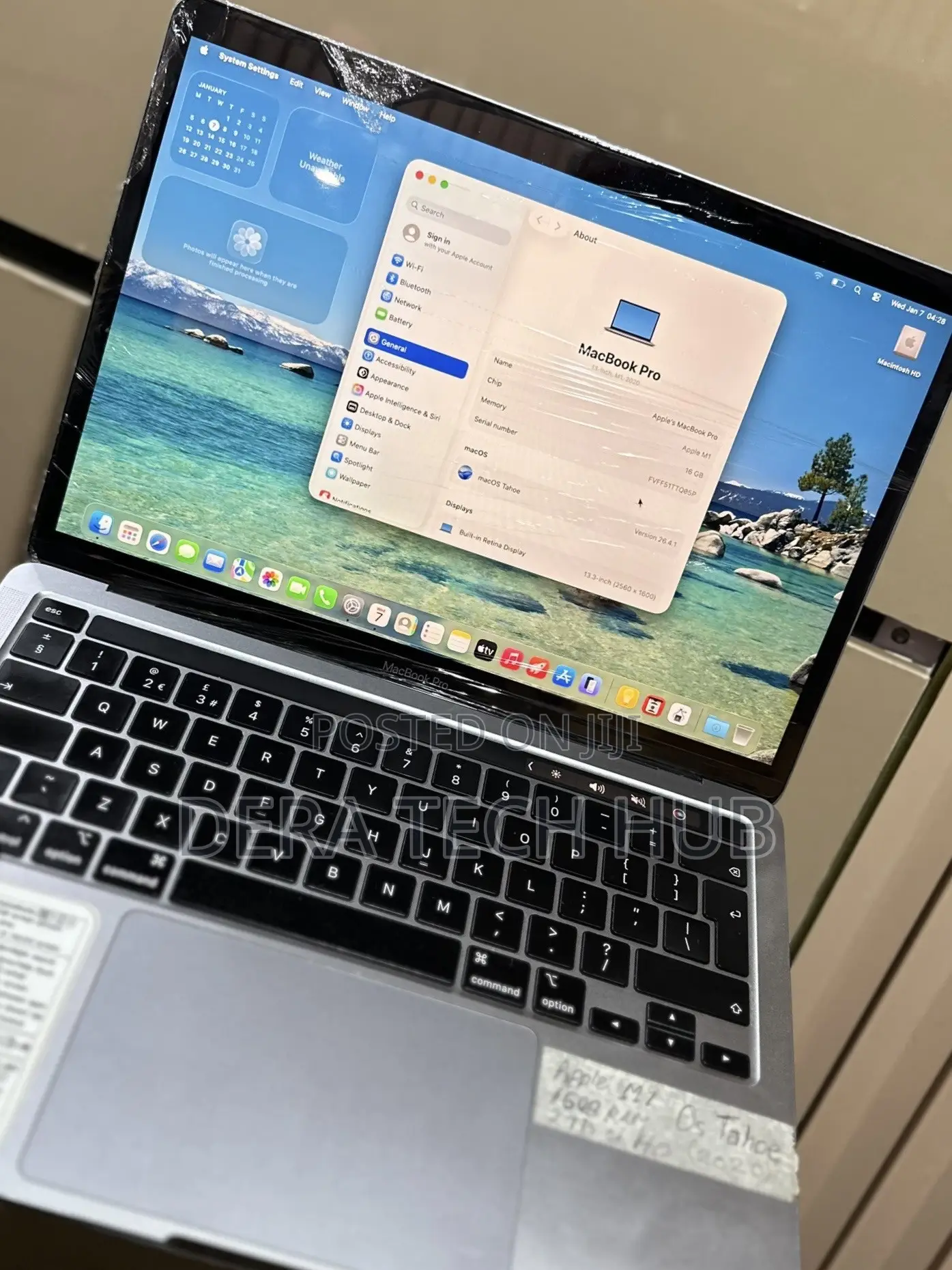 Laptop Apple MacBook Pro 2020 M1 16GB Apple M1 SSD 2T