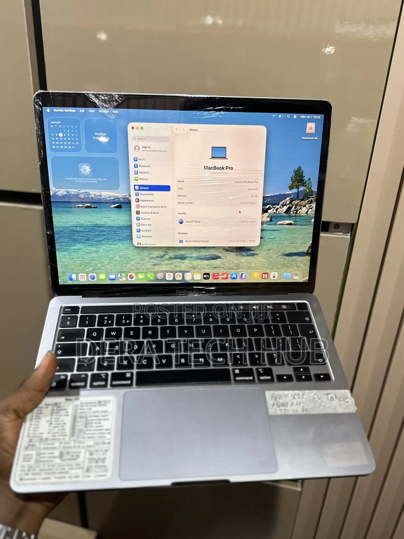 Laptop Apple MacBook Pro 2020 M1 16GB Apple M1 SSD 2T