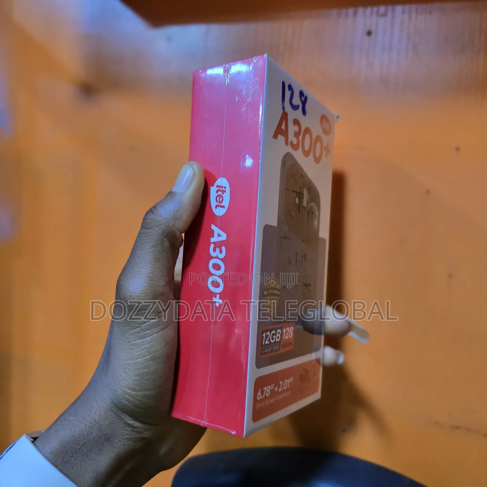 New Itel A200+ 128 GB Black
