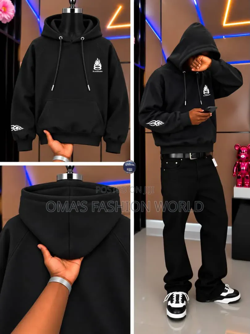Omo, This Hoodie Is Giving Premium Vibes! No Be Your Regular Kind.