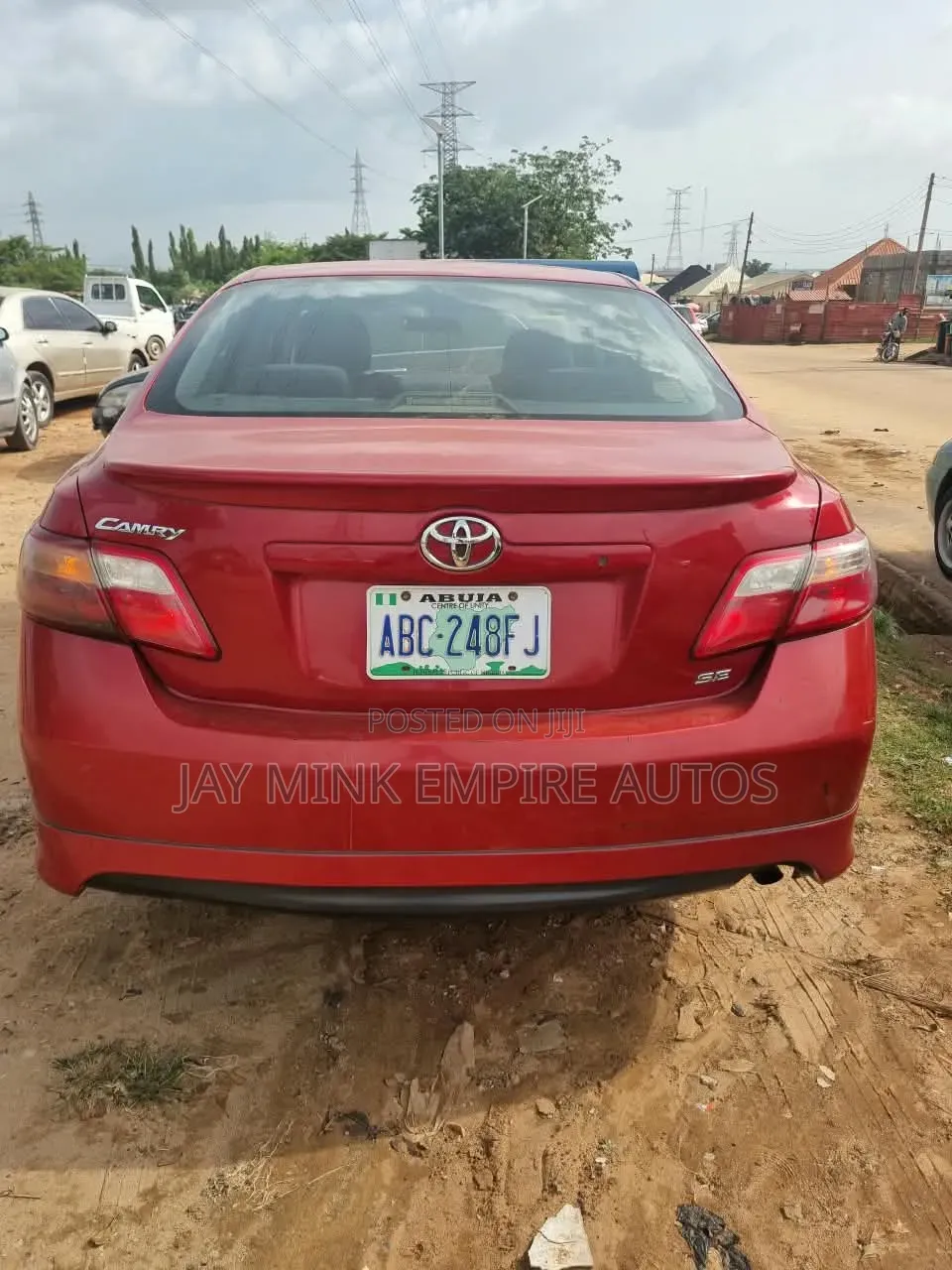 Toyota Camry SE 4dr Sedan (2.4L 4cyl 5A) 2008 Red