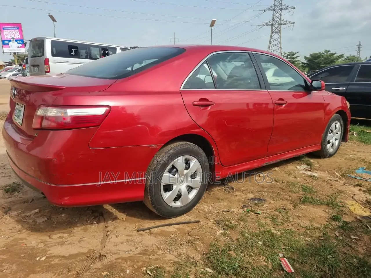 Toyota Camry SE 4dr Sedan (2.4L 4cyl 5A) 2008 Red