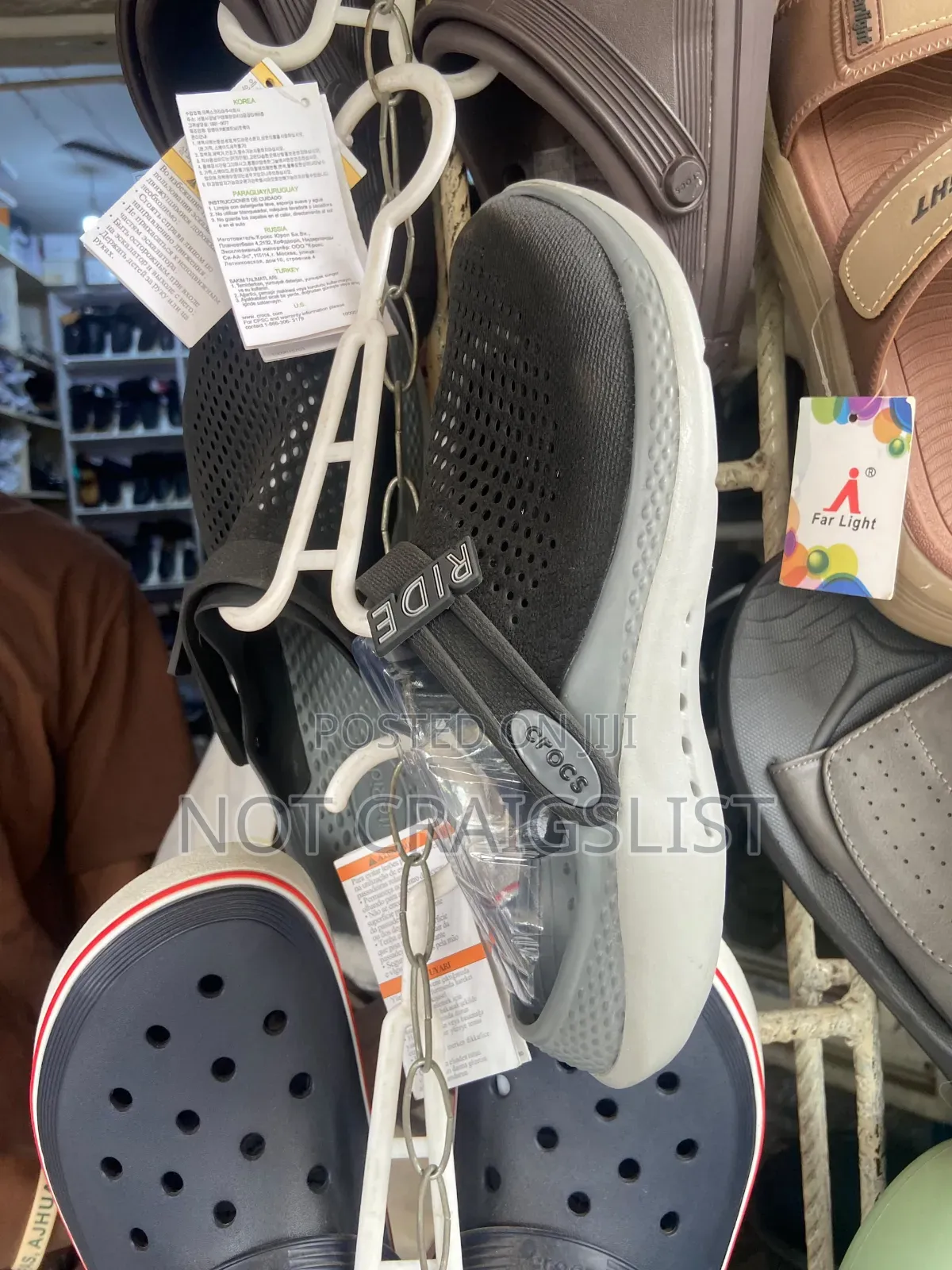Crocs LiteRide Lightweight Slippers–Easy Everyday Wear|Pay on Delivery