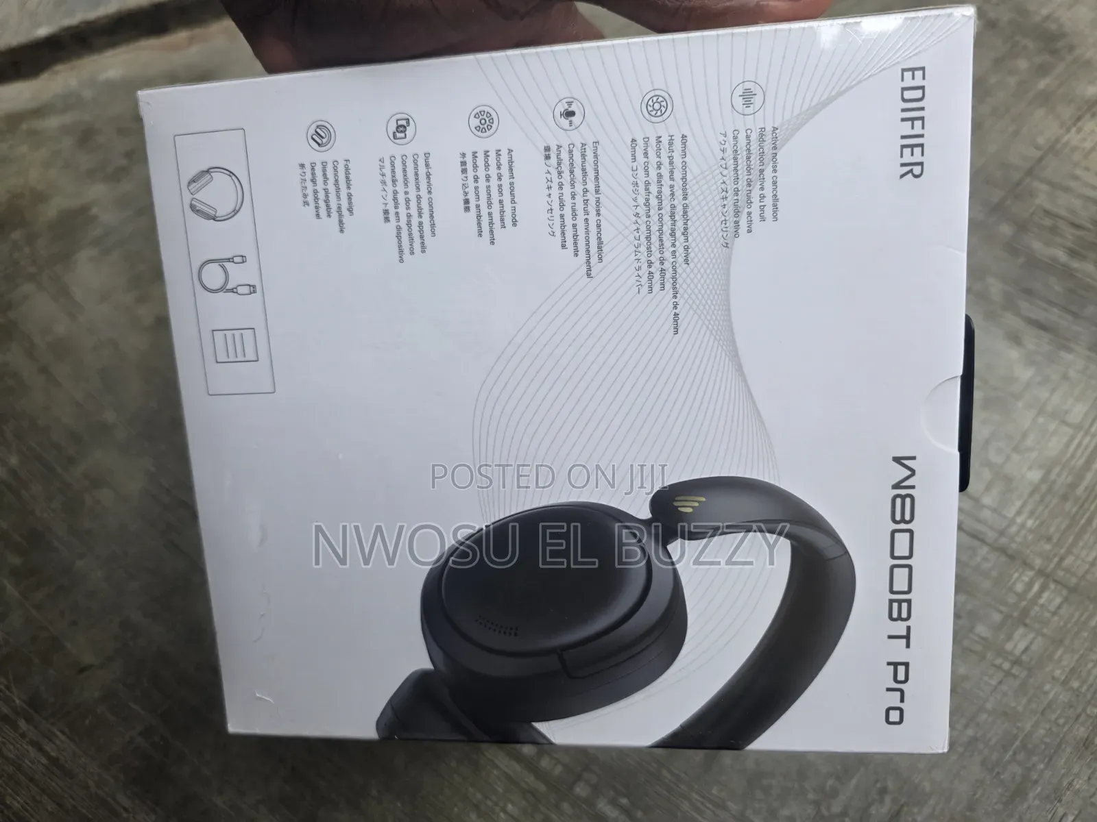 Edifier W800BT Pro Wireless With Active Noise Cancellation