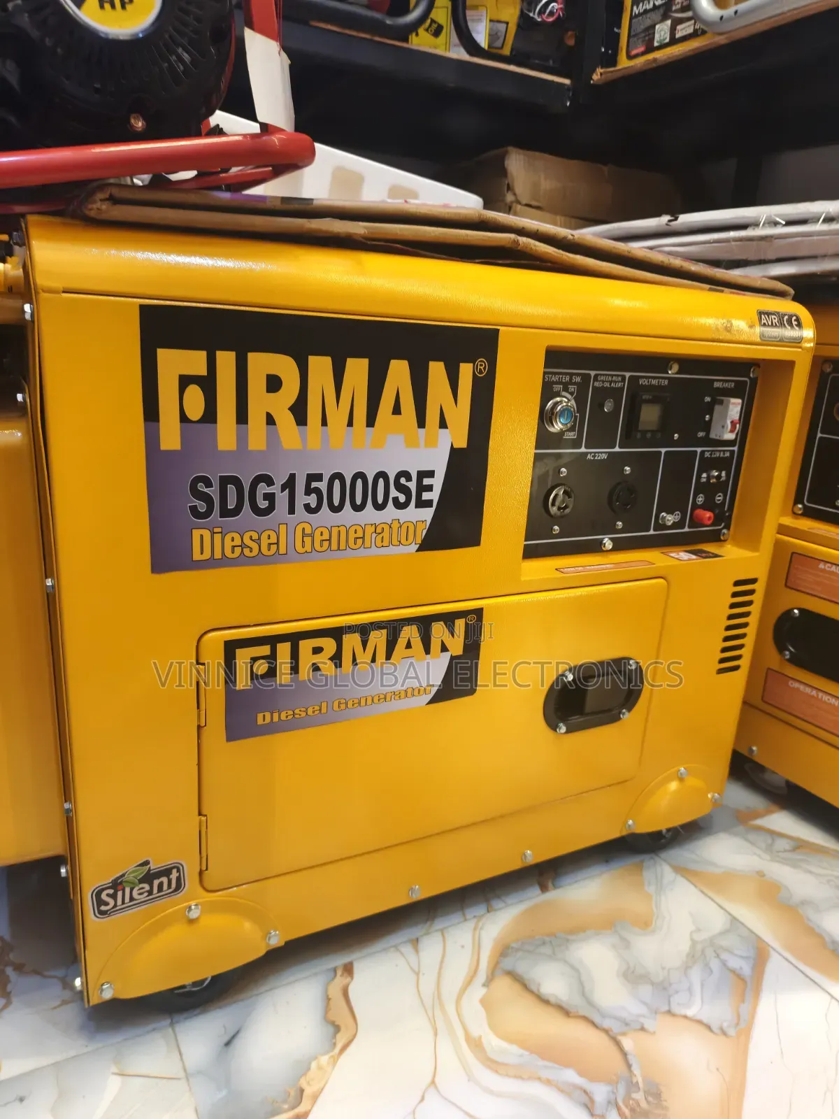 12.5KVA Firman Diesel Soundproof Generator 100% Pure Copper Coil
