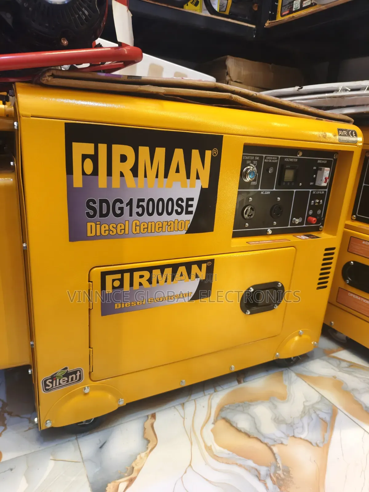 12.5KVA Firman Diesel Soundproof Generator 100% Pure Copper Coil