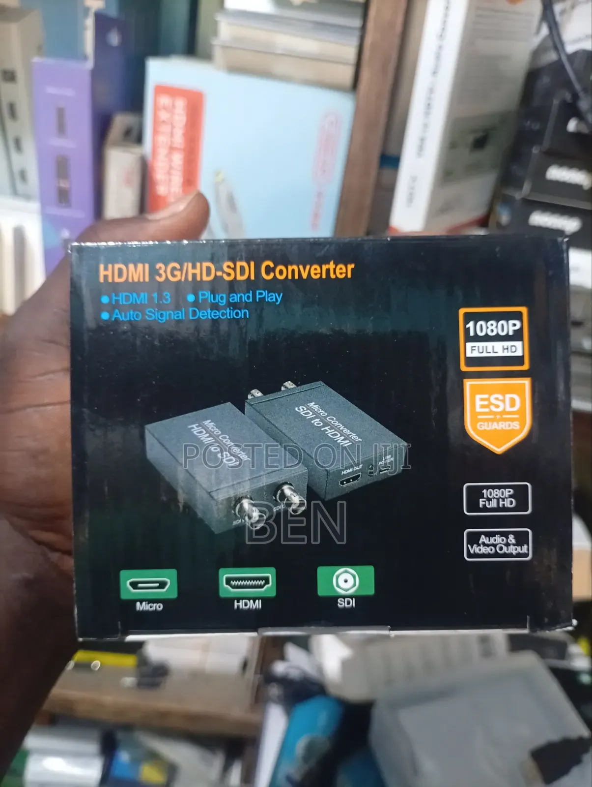 Generic SDI TO HDMI Converter 1080full HD Audio and Video