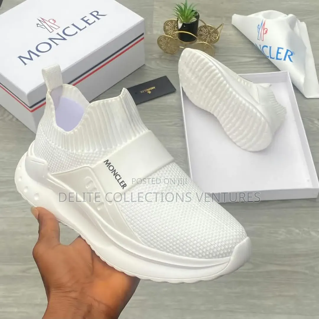 *MONCLER Luxury Leather Sneakers !!* 
 *40______46 