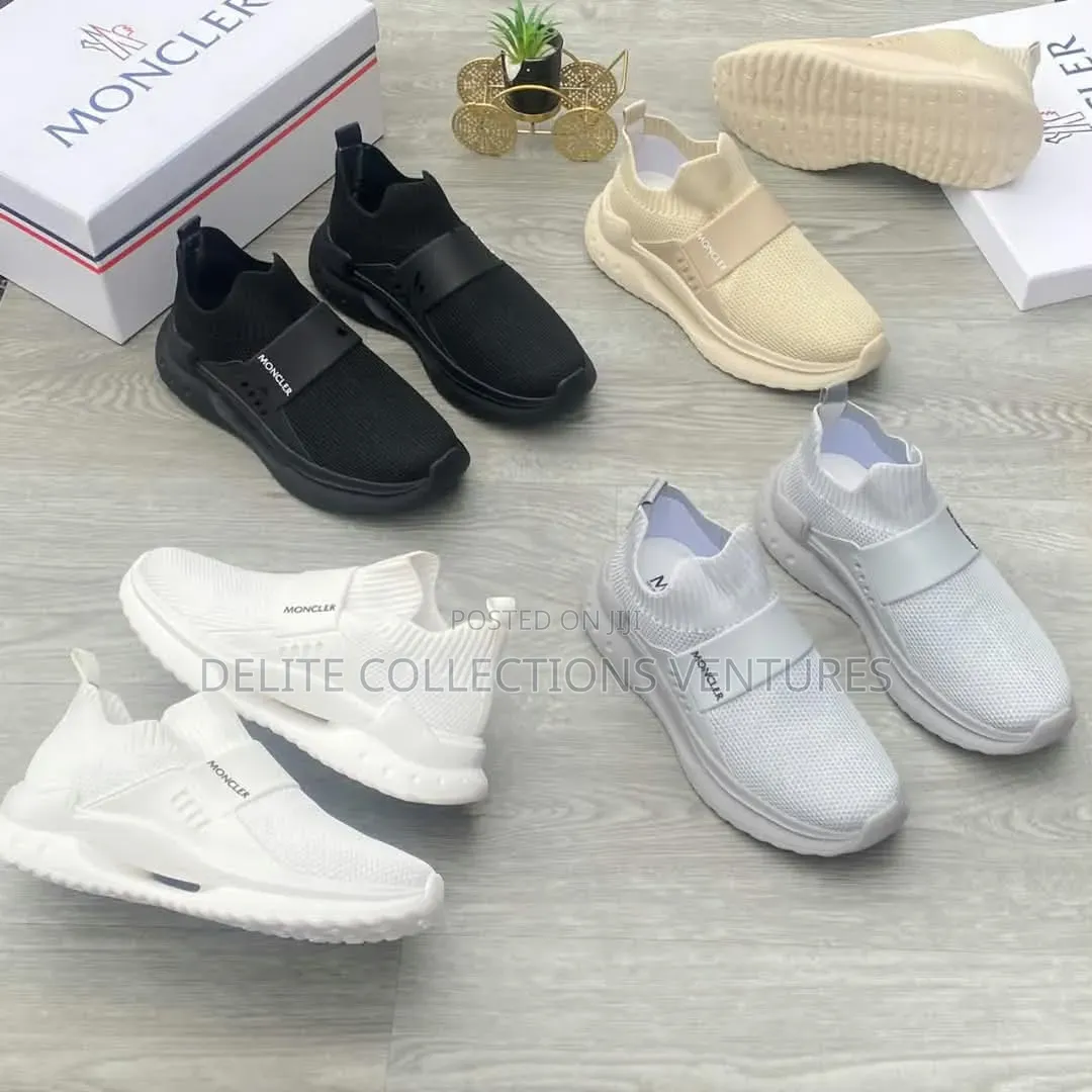 *MONCLER Luxury Leather Sneakers !!* 
 *40______46 