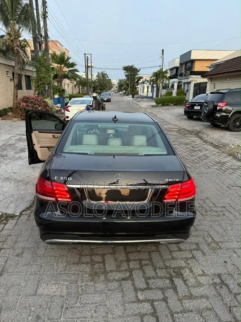 Mercedes-Benz E350 Base 4Matic Sedan AWD (3.5L 6cyl 7A) 2014 Black