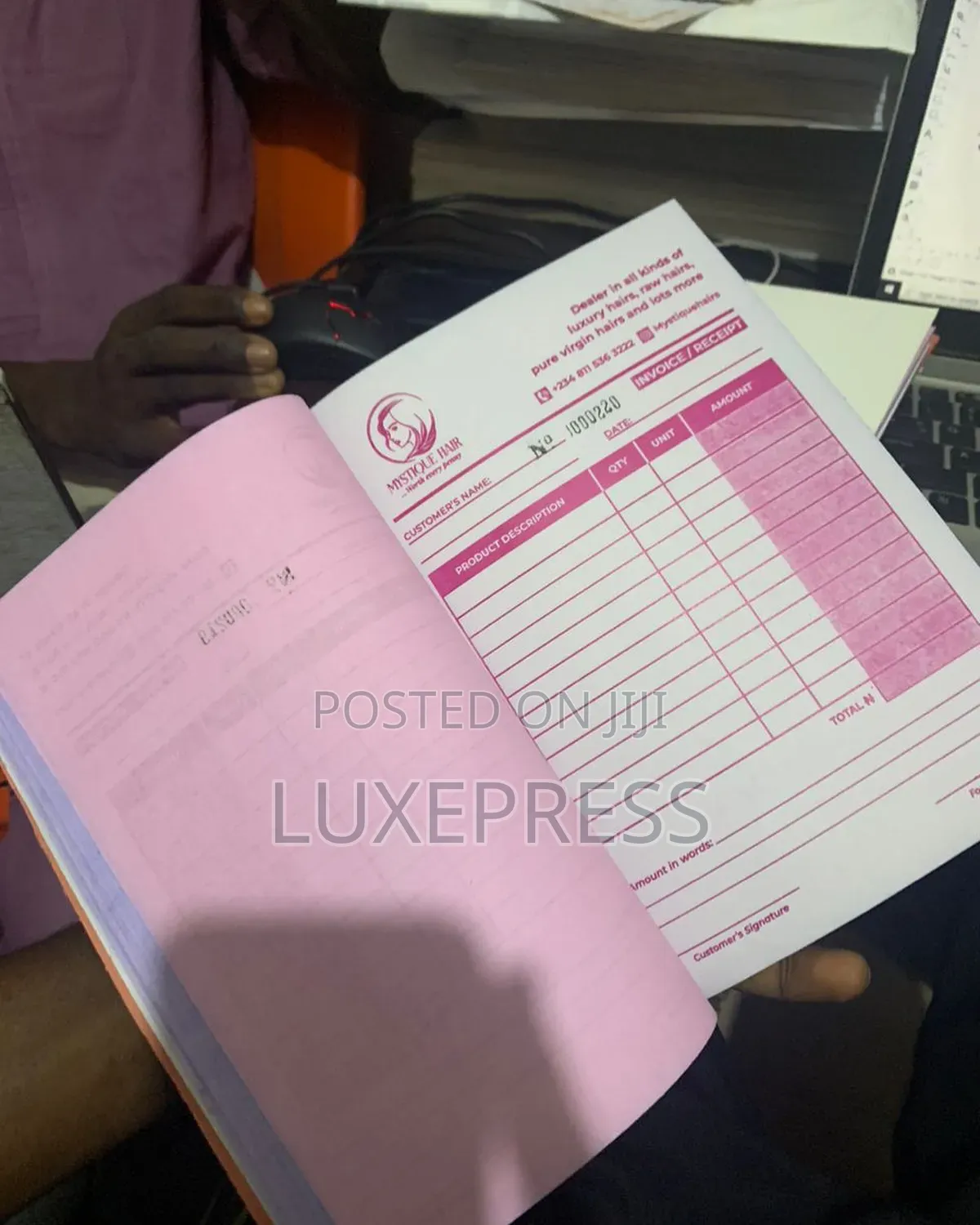 Branded Receipts & Receipt Book Printing