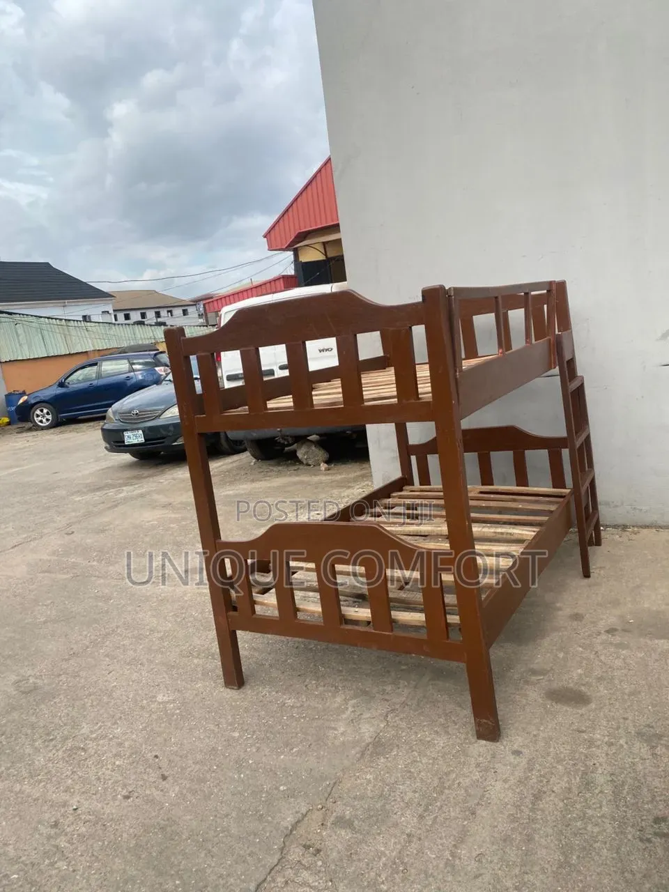 Top Quality 3 by 6 Very Sturdy Wooden Bunk Bed