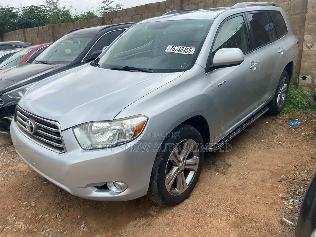 Toyota Highlander Sport 2009 Silver