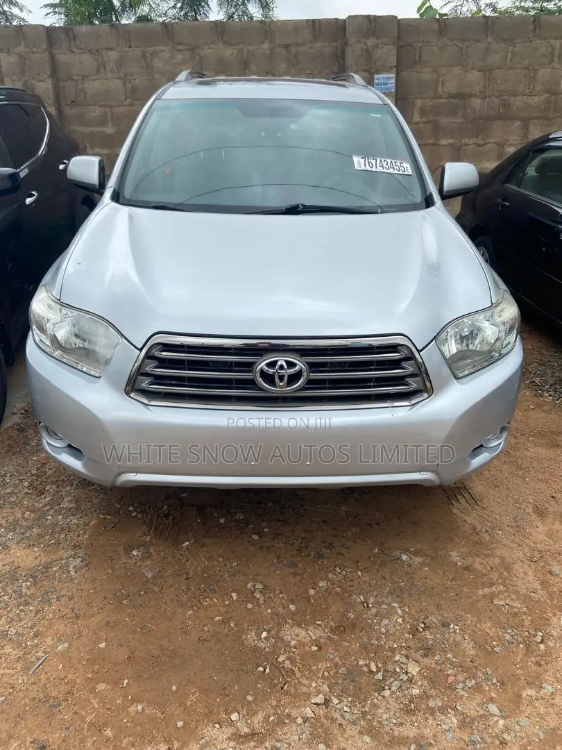 Toyota Highlander Sport 2009 Silver