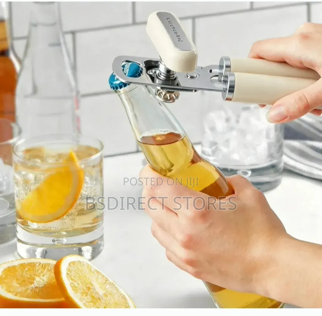 Kitchenaid ALMOND CREAM Stainless Steel Can Opener and Bottle Opener