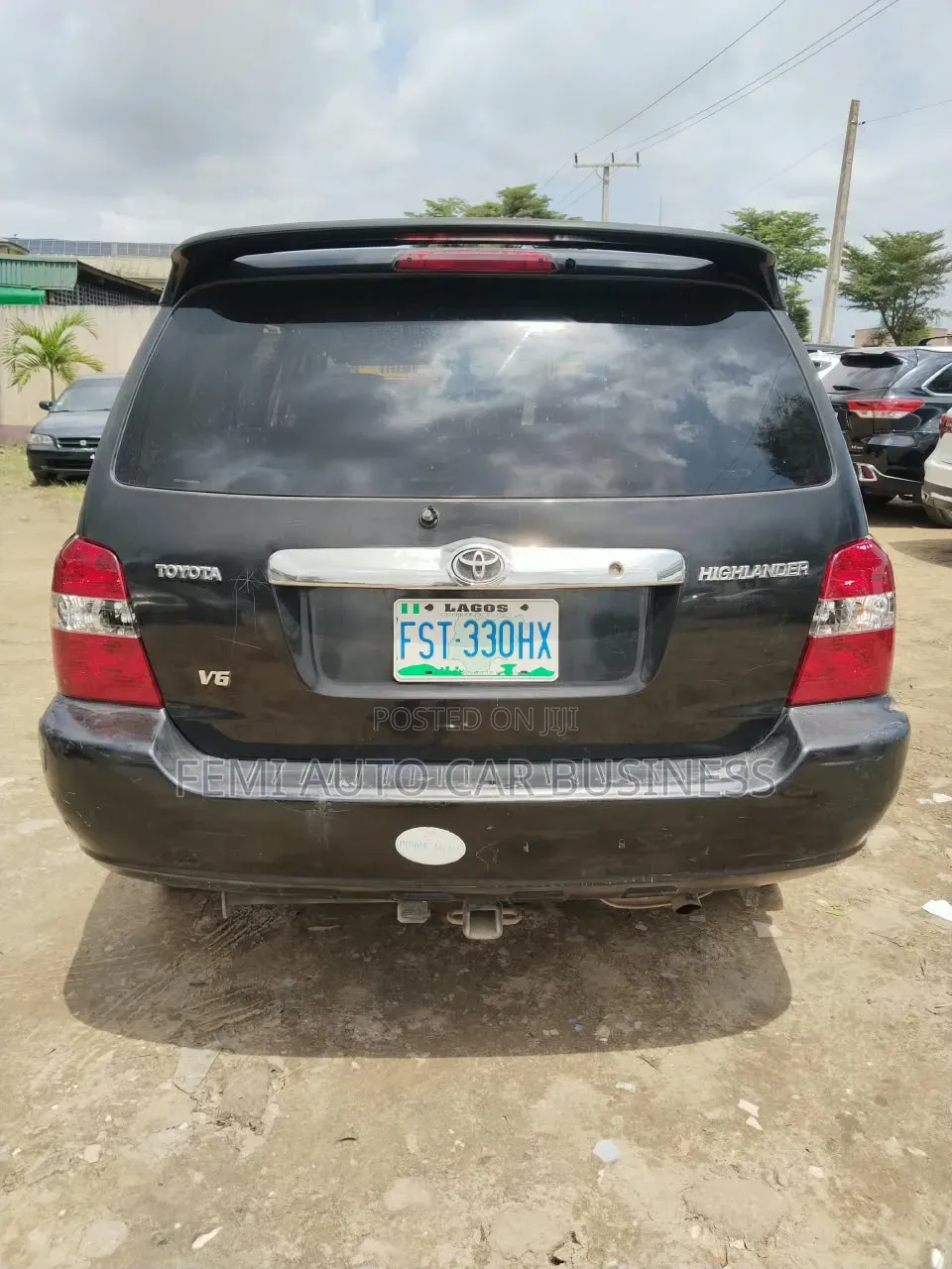 Toyota Highlander 2003 Black