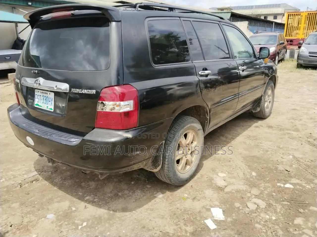 Toyota Highlander 2003 Black