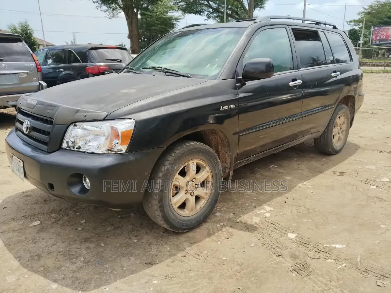 Toyota Highlander 2003 Black