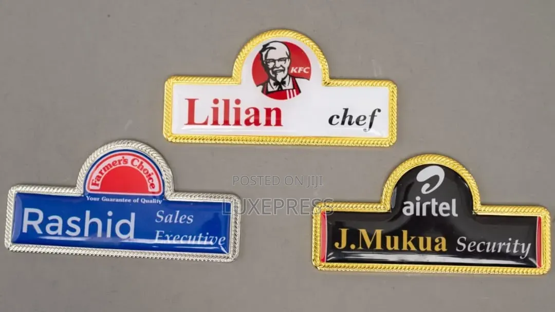 Name Tags | Custom Name Tag Printing