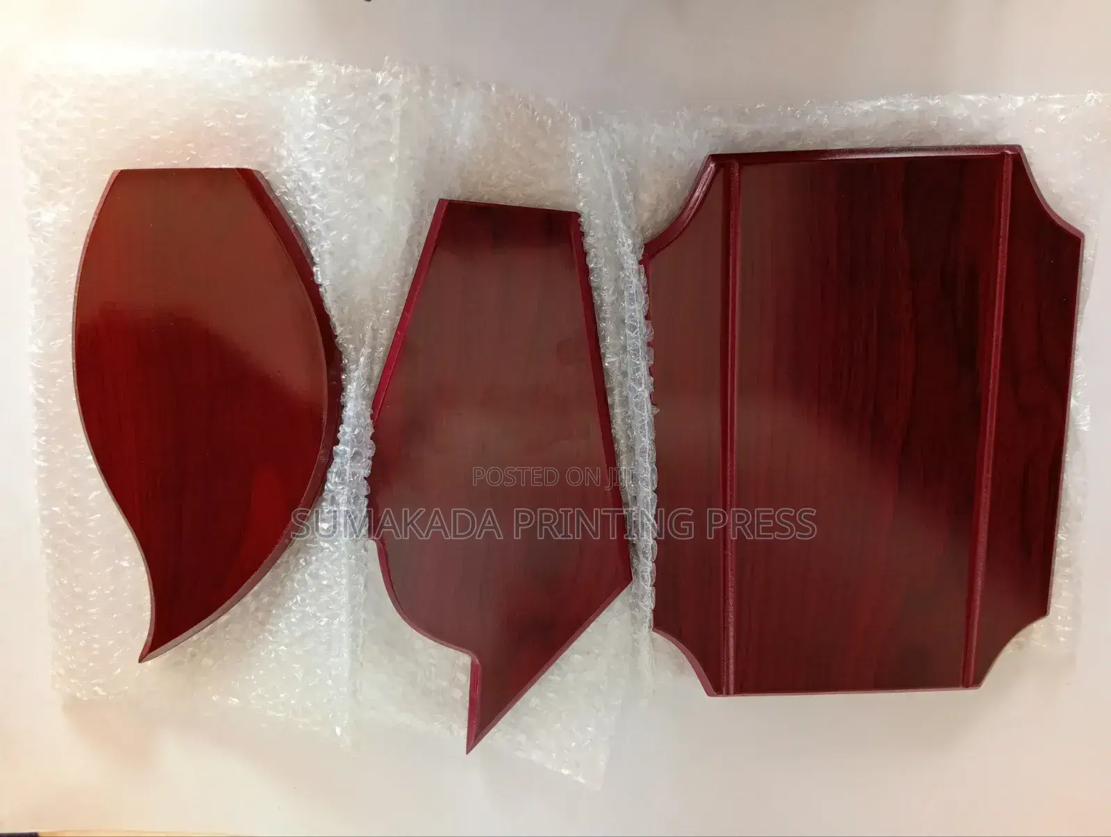 Wooden Plaque Awards | Quality Polished Plaques for Engraving – ₦5,000