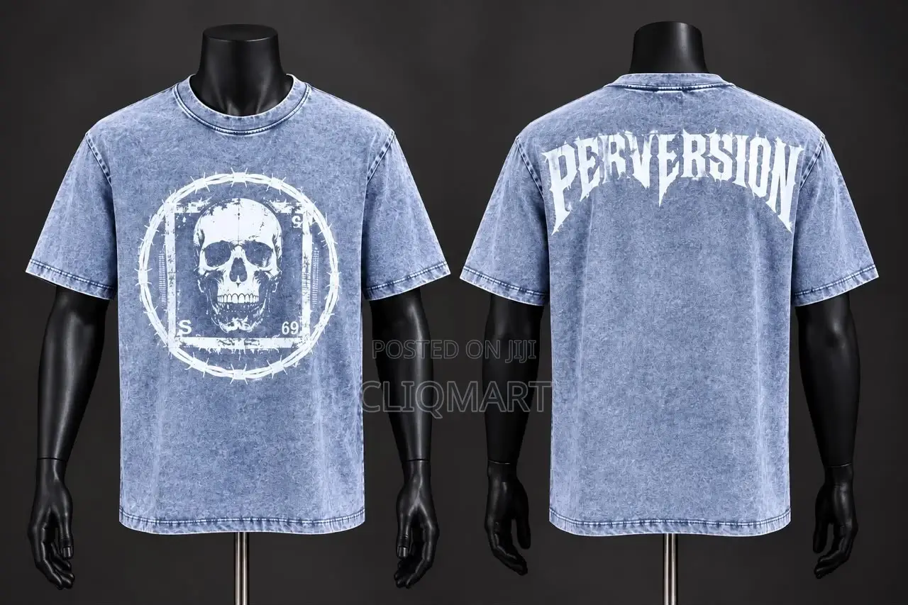 Vintage Acid-Wash Graphic Oversized T-Shirts