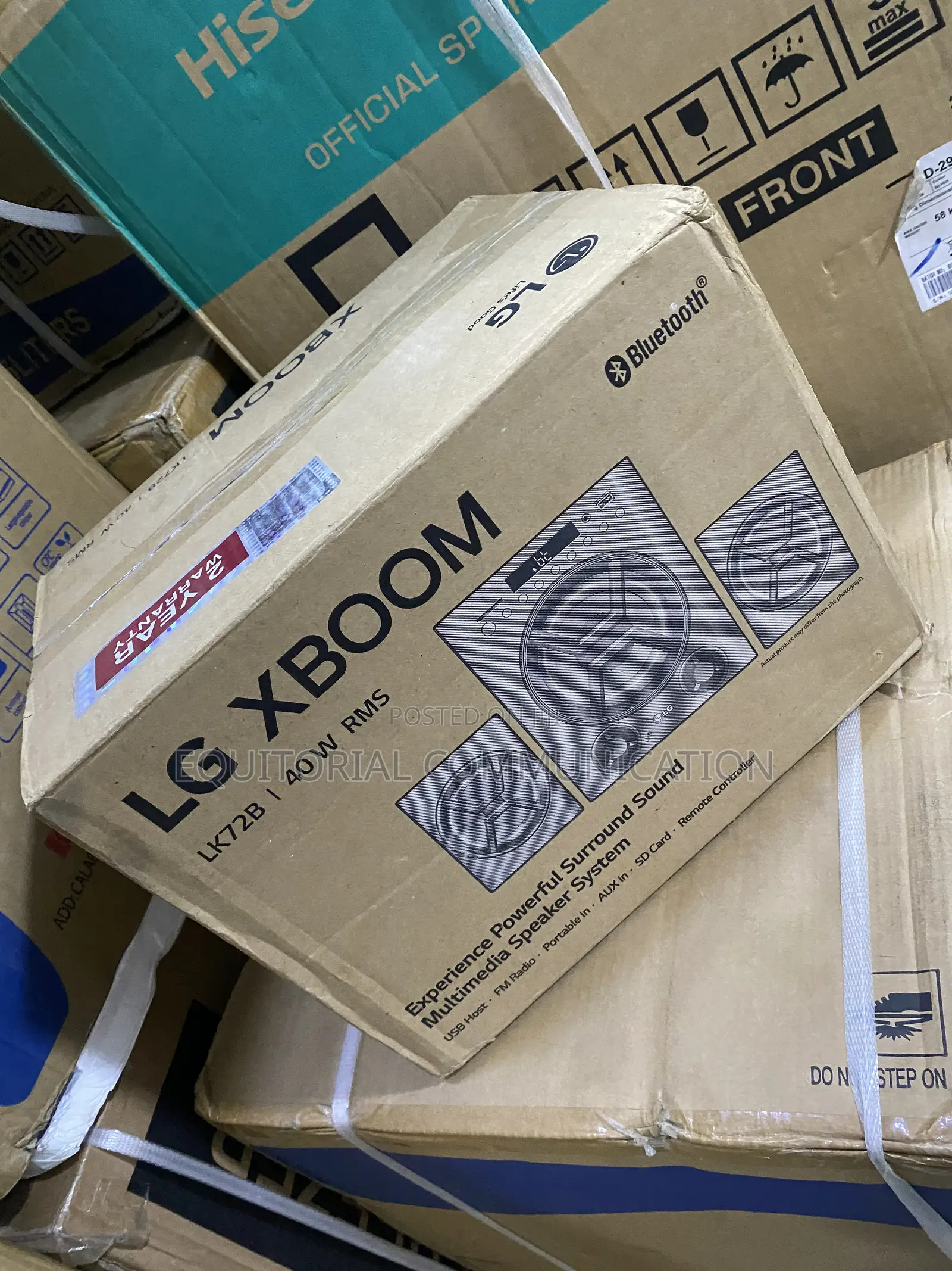 LG XBOOM LK72B Home Multimedia Music System