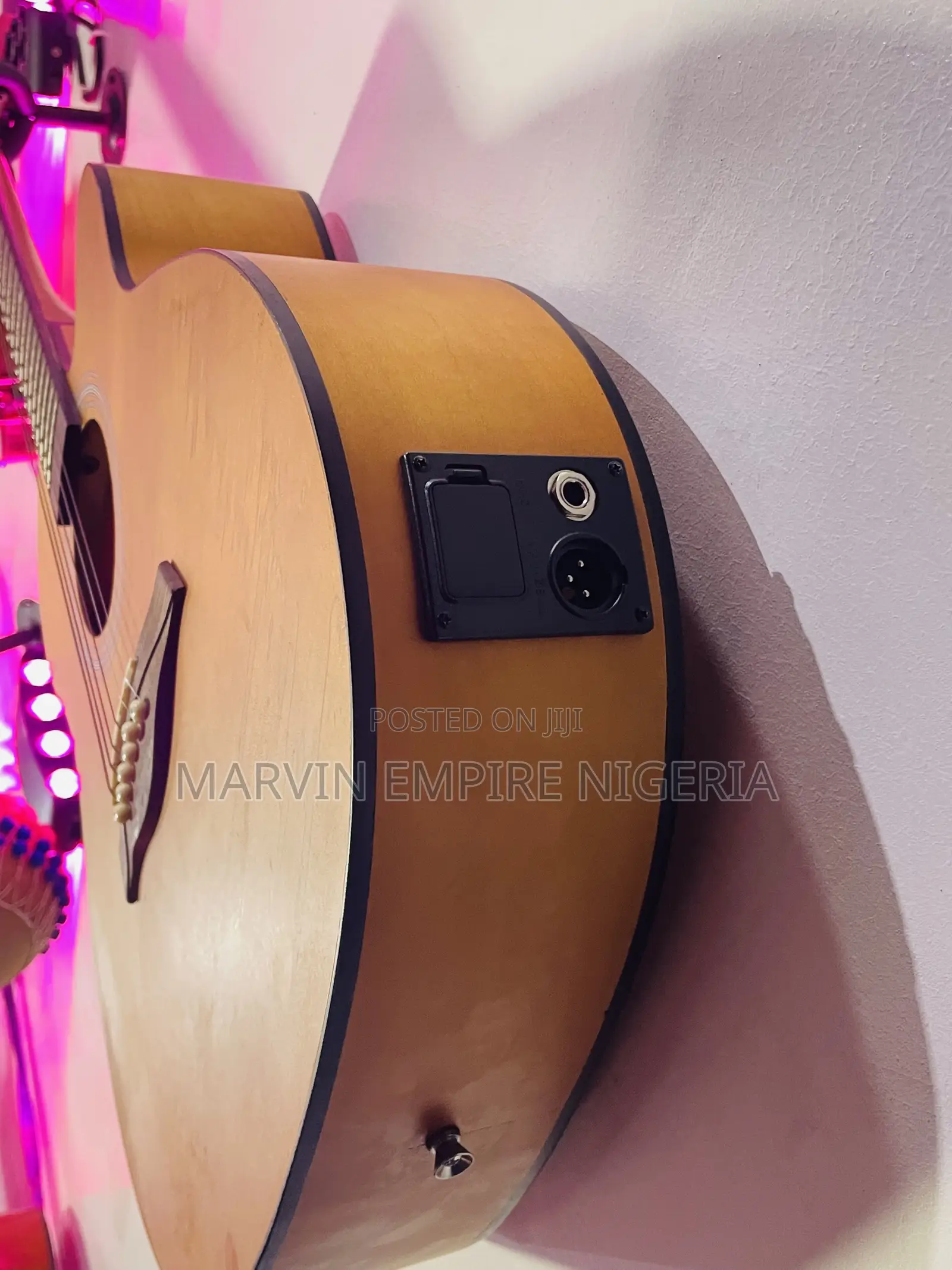 Brand New Electro Acoustic Guitar Cutaway Body for Stage Performances