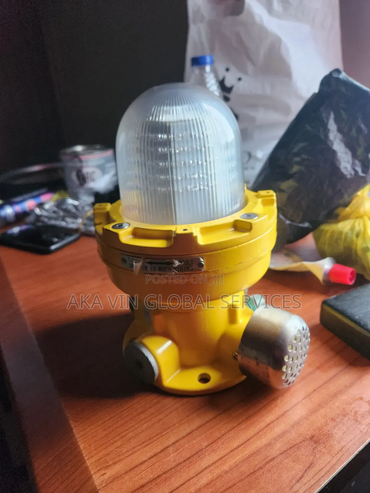 BBJ81 Explosion Proof Caution Light With Siren (Ex Db Ib IIC)