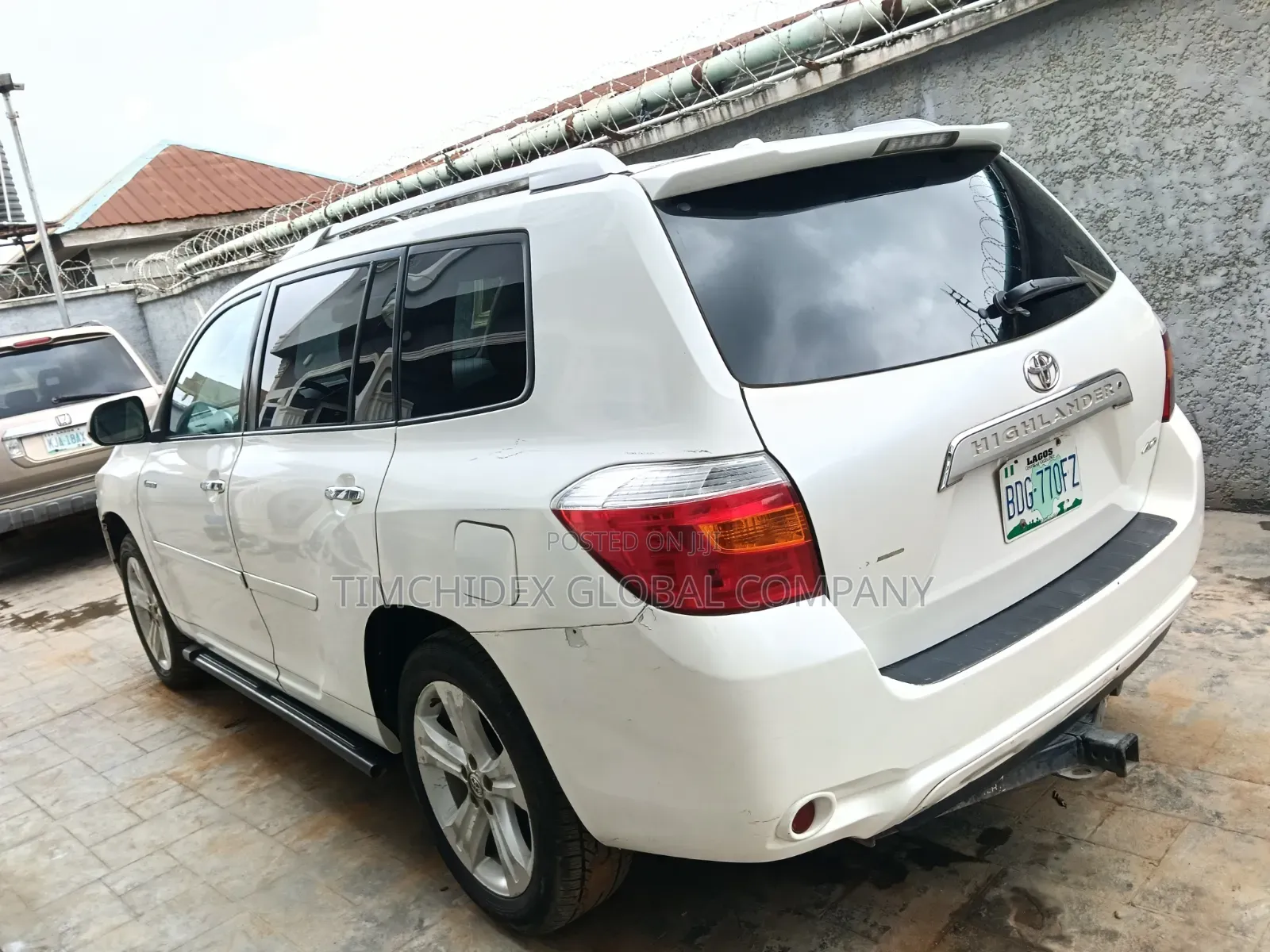 Toyota Highlander Limited 2010 White