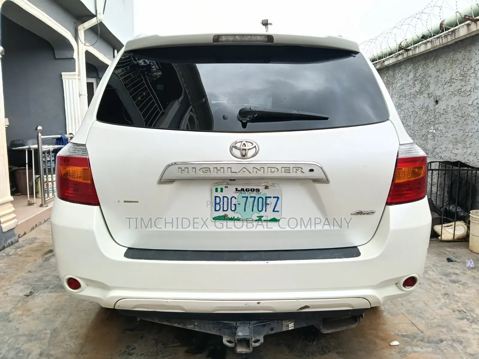 Toyota Highlander Limited 2010 White