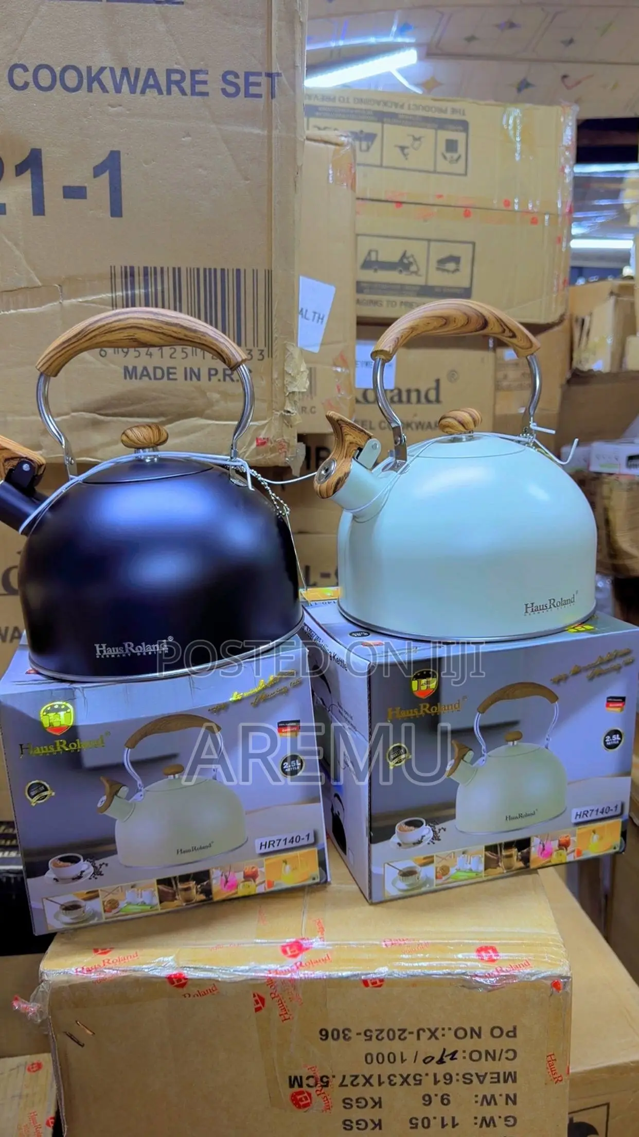 2.5L Hausroland Whistling Kettle