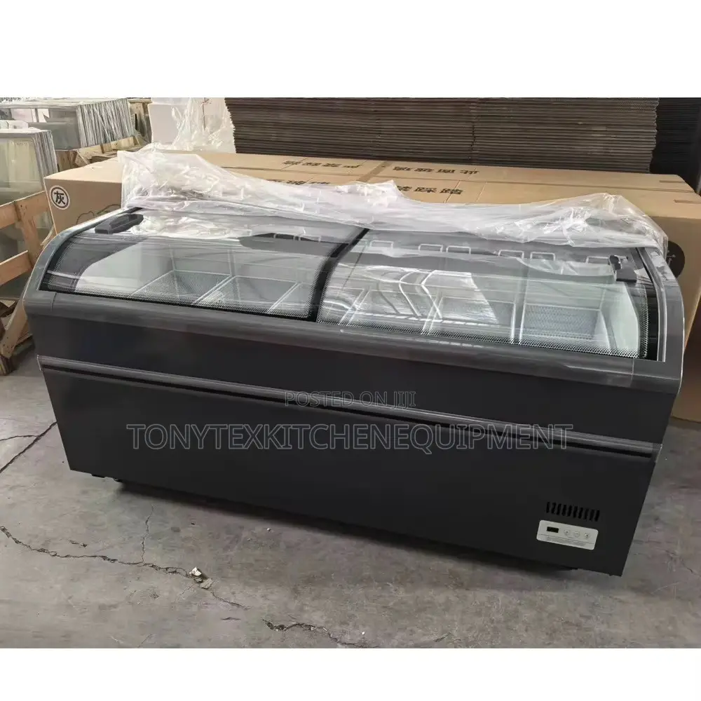 5ft Commercial Island Freezer for Supermarket