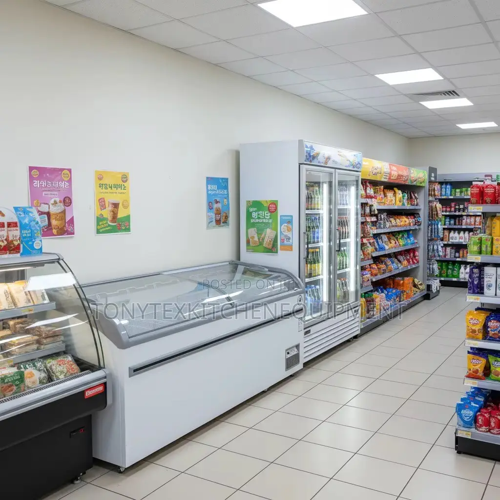 5ft Commercial Island Freezer for Supermarket