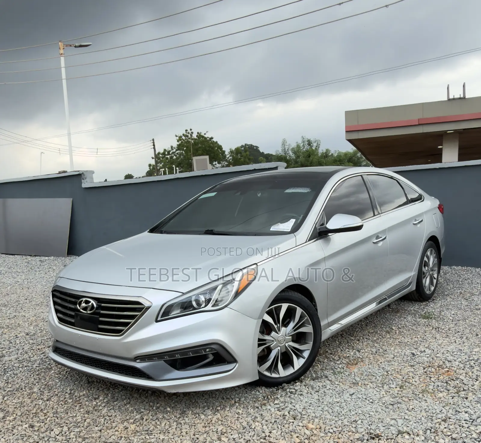 Hyundai Sonata Limited 2.0T 4dr Sedan (2.0L 4cyl Turbo 6A) 2015 Silver
