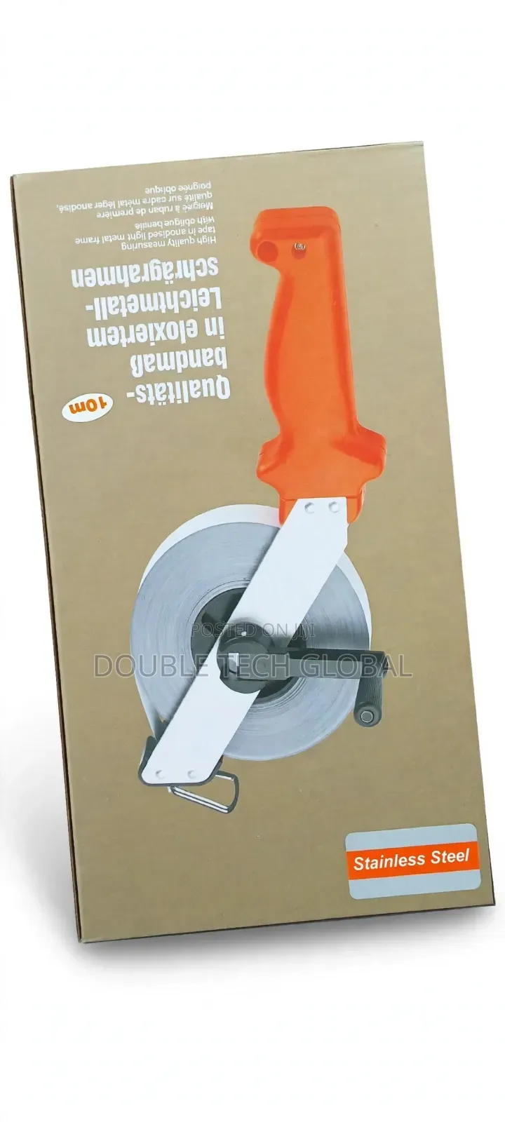 10M Stainless Steel Oil Dip Tape - Gauging