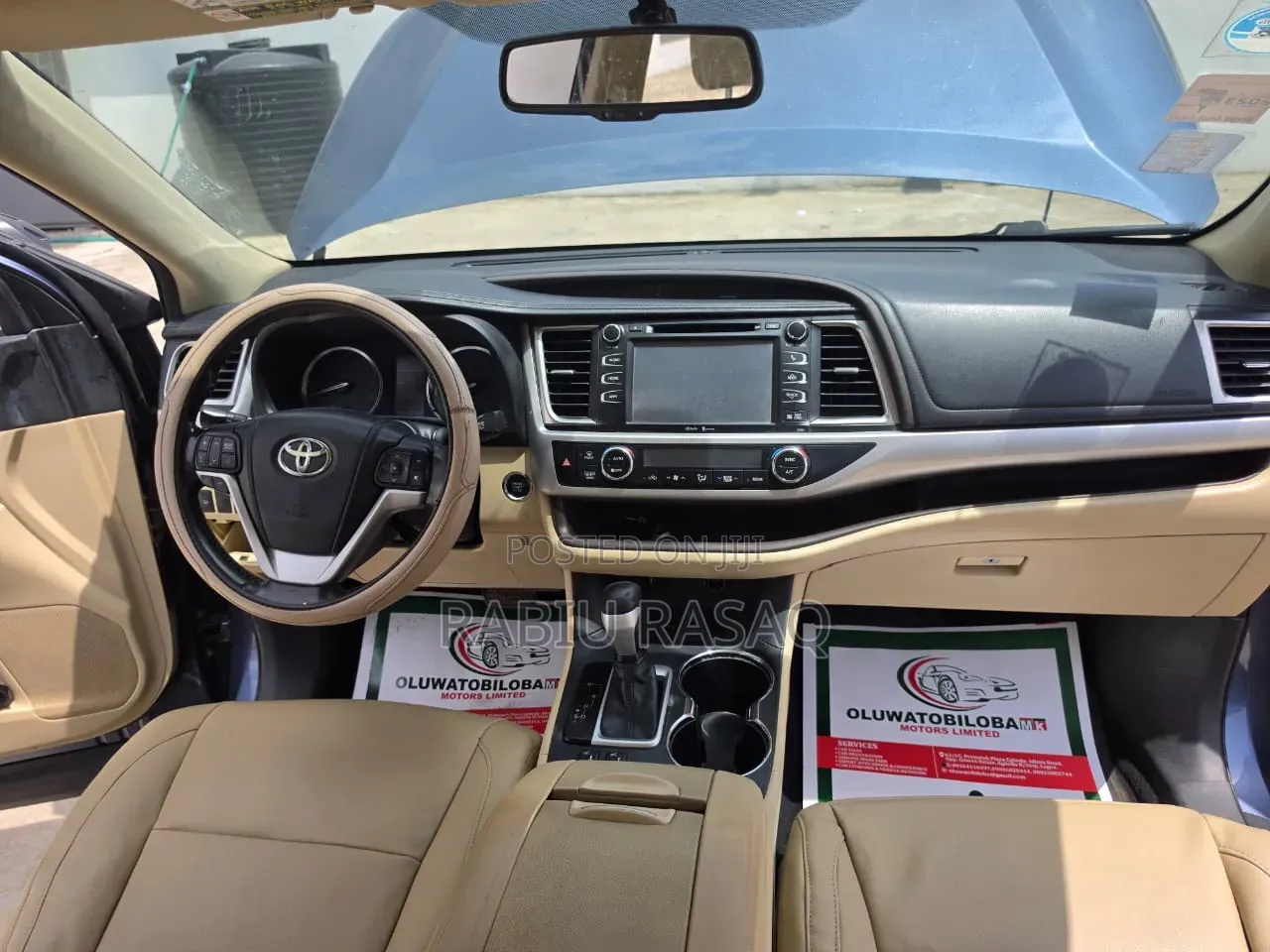 Toyota Highlander 2015 Blue