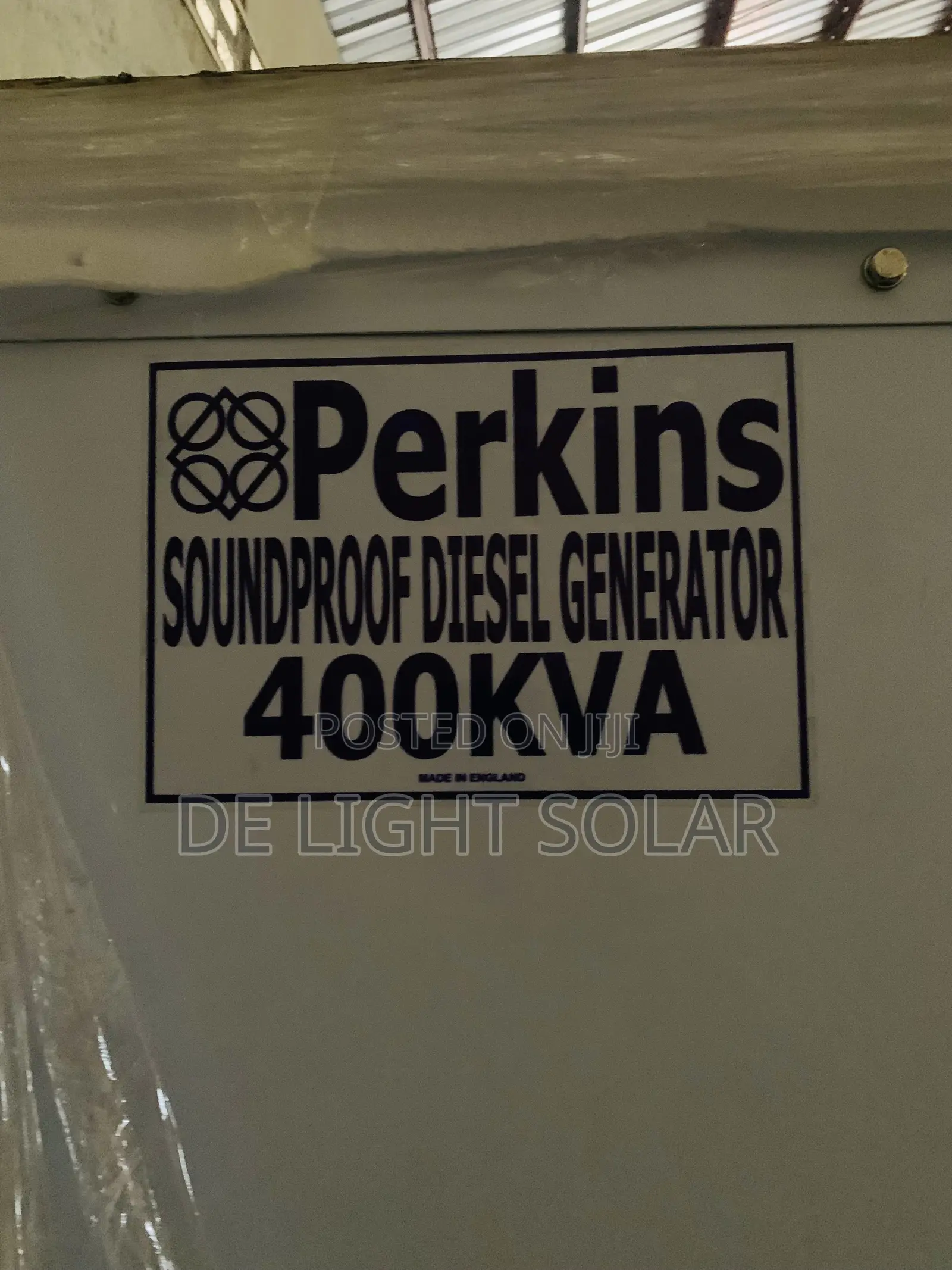 Uk Perkins 400kva Soundproof Genertor