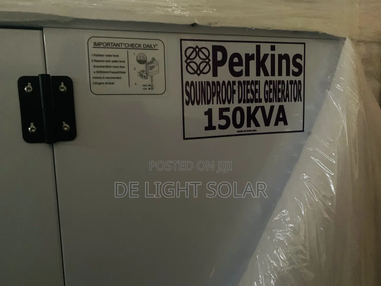 Uk 150kva Perkins Soundproof Genertor