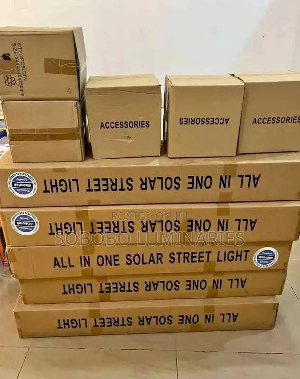 100w Wakatek Solar Street Light