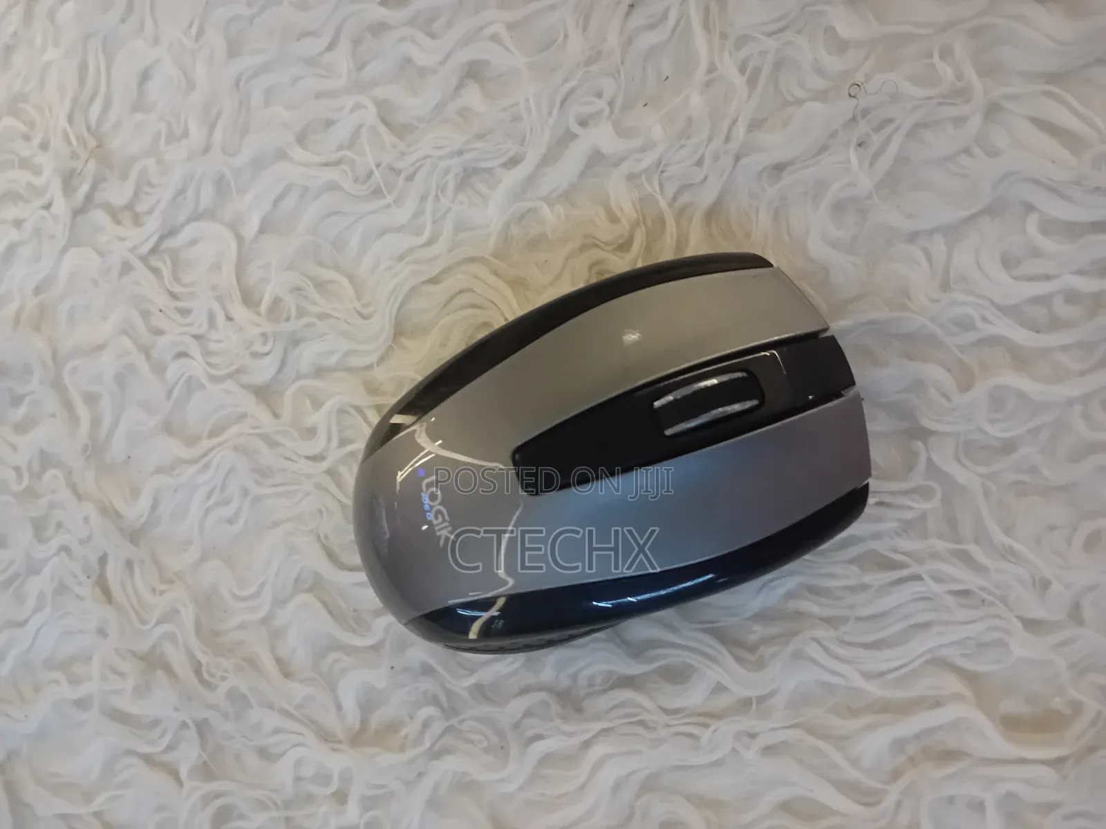 LOGIK L3BWLM23 Wireless Optical Mouse - Grey & Black
