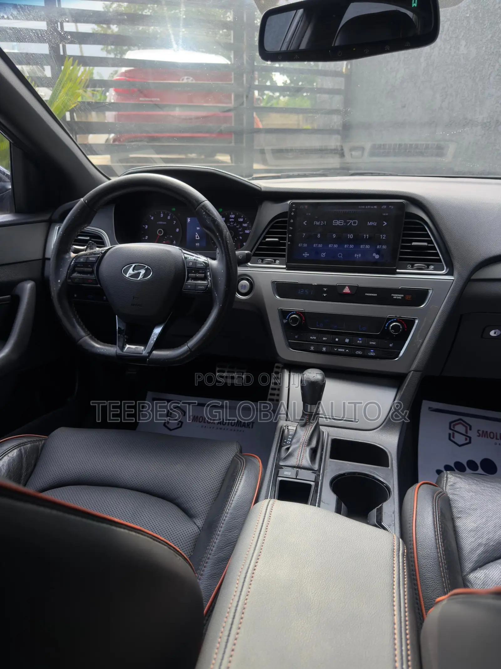 Hyundai Sonata Sport 2.0T 4dr Sedan (2.0L 4cyl Turbo 6A) 2015 Black