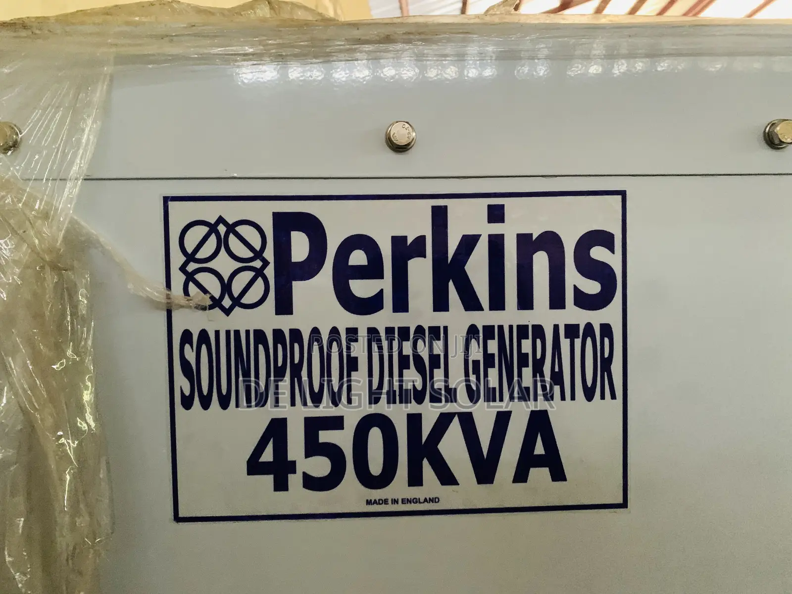 Uk 450kva Perkins Soundproof