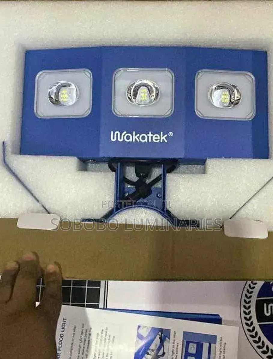 300 Watt Wakatek Solar Light Very Bright and Affordable