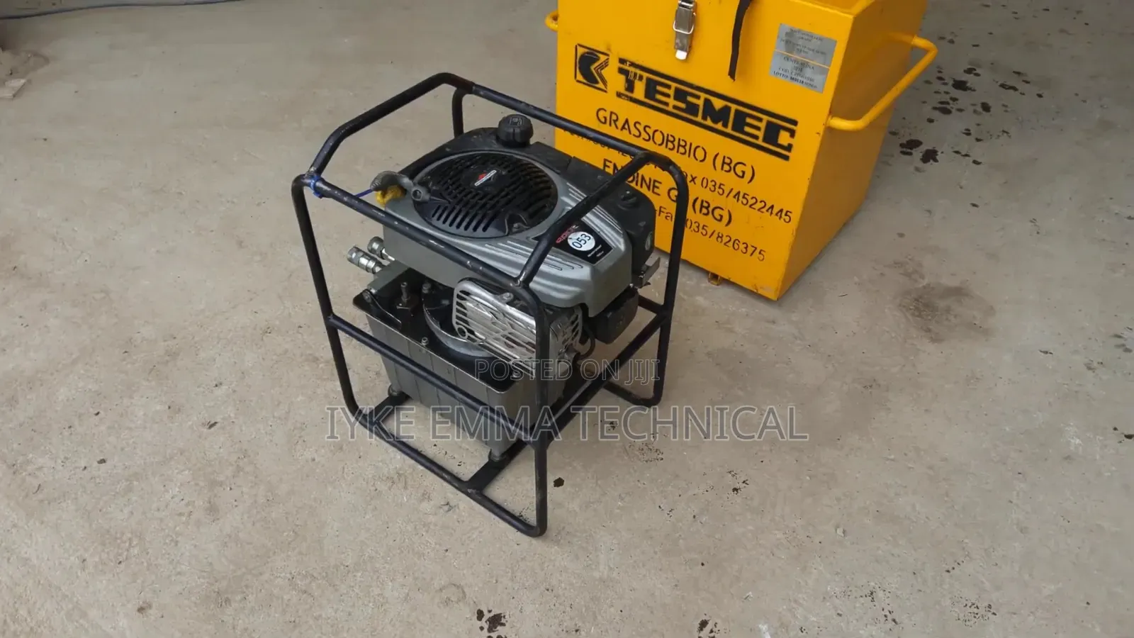Tesmec Gasoline Engine Hydraulic Pump