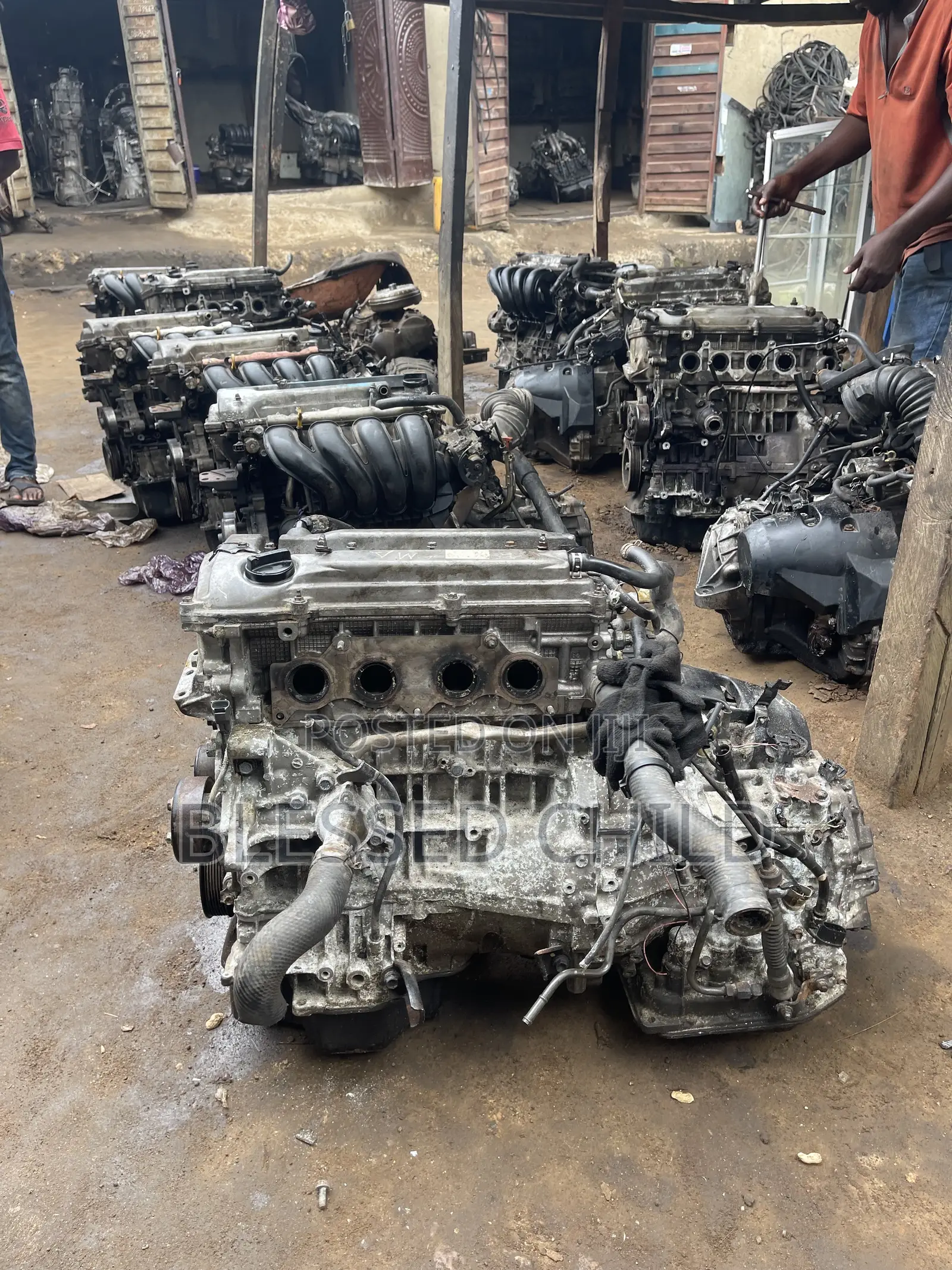 Toyota Camry 2005 Engine and Gear Box 2az