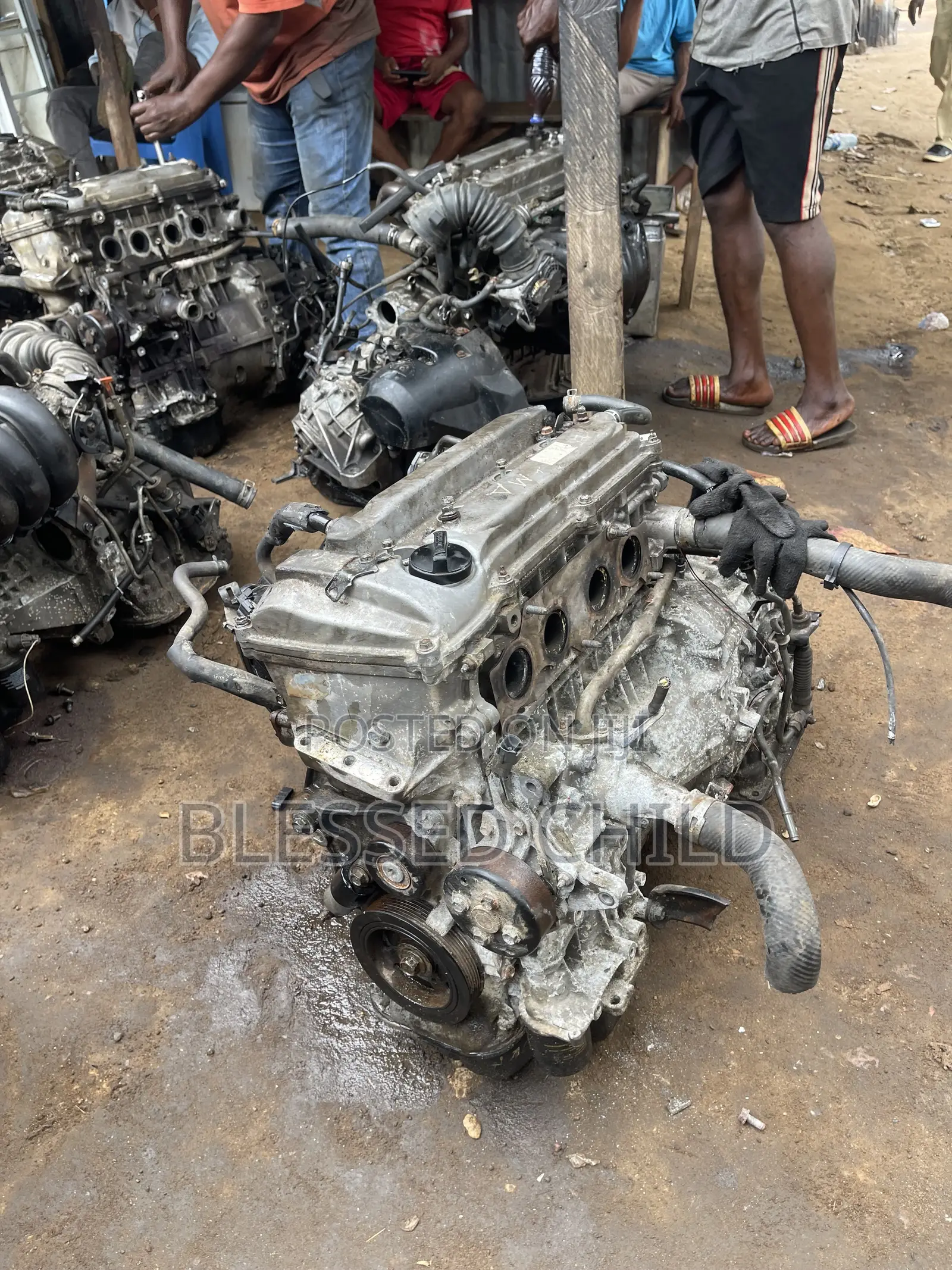 Toyota Camry 2005 Engine and Gear Box 2az
